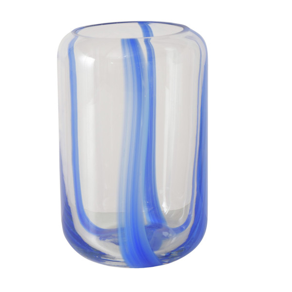 Vase AZUL in mehrfarbig aus Glas
