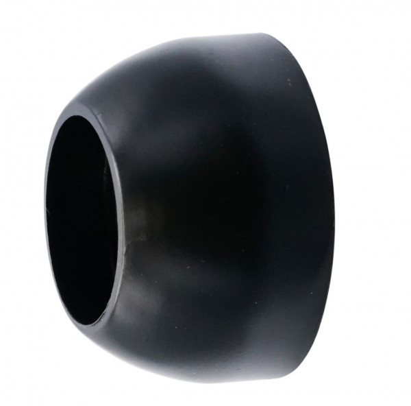 Wandlager schwarz in schwarz aus Metall