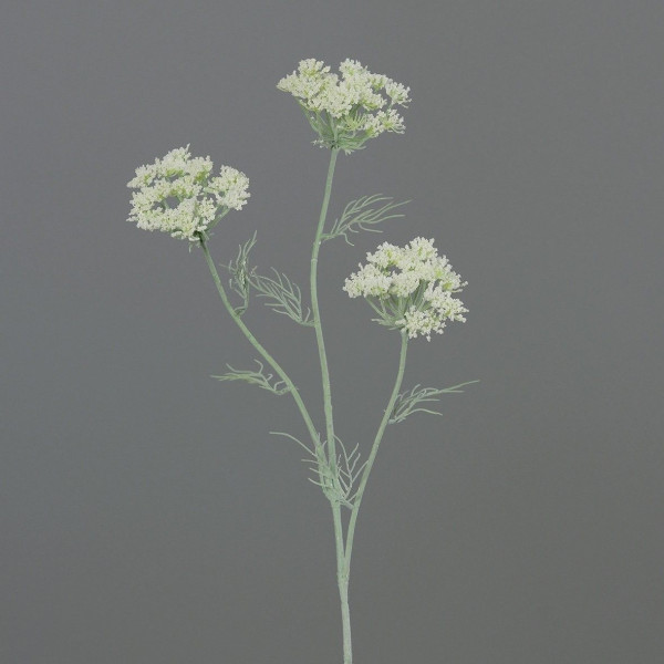 Kunstblume Dillzweig in creme
