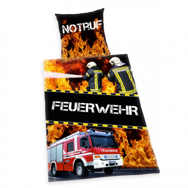 Bettwäsche Renforcé FEUERWEHR