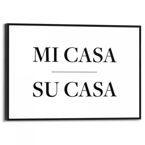 Bild MI CASA in mehrfarbig