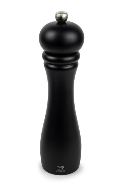 Salzmühle CHECKMATE in braun aus Holz