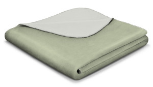 Wohndecke BASIC salvia/silver Wohndecke BASIC salvia/silver