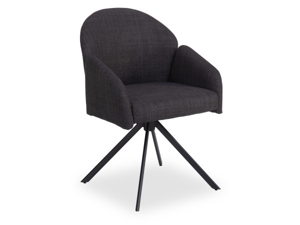 Armlehnstuhl HARPER HARMONY in anthrazit