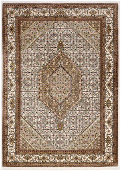Teppich CENTAURI BIDJAR in creme aus Viskose