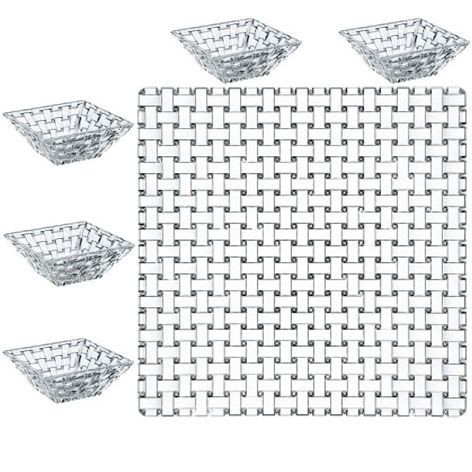 Schalen-Set BOSSA NOVA in klar aus Glas