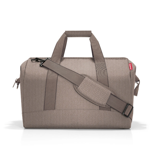 allrounder reisenthel L - herringbone mok in braun aus Polyester