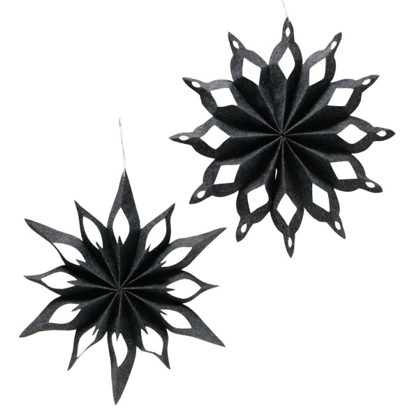 Dekohänger KASSIO in anthrazit aus Materialmix