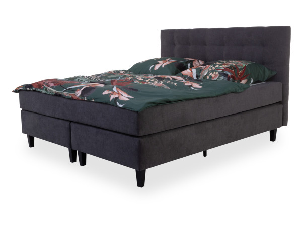 Boxspringbett Rolf Weber JENA in Granit aus Stoff