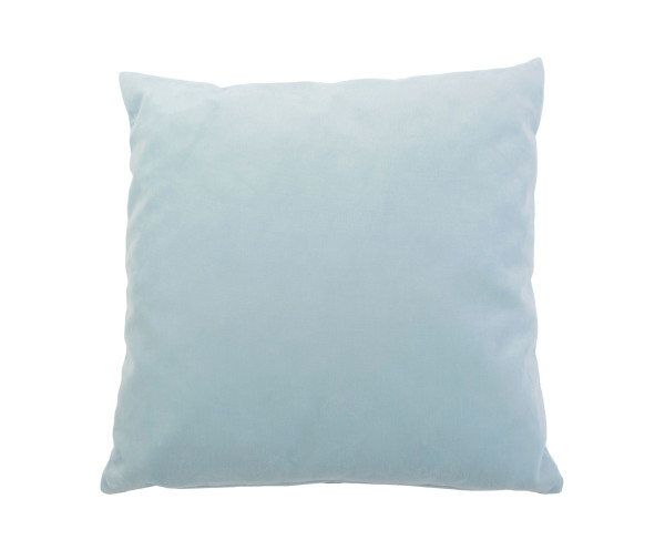 Kissenhülle DUVAL aqua in aquamarin aus Polyester