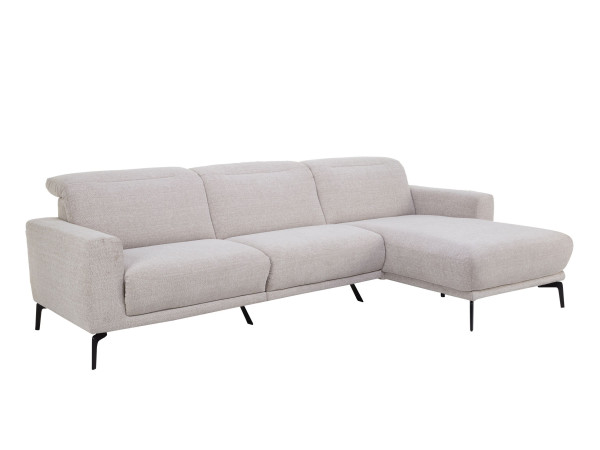Polsterecke MONDO SHIMA in creme aus Stoff