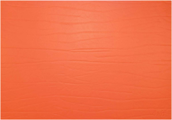 Tischset DUMBO LEATHERIXX in orange aus Leder