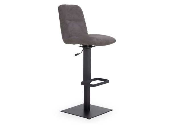 Barhocker VALMONDO FOLARA in zinc aus Stoff