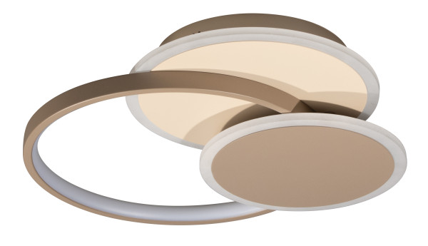 Deckenleuchte TOMO in Greige aus Metall