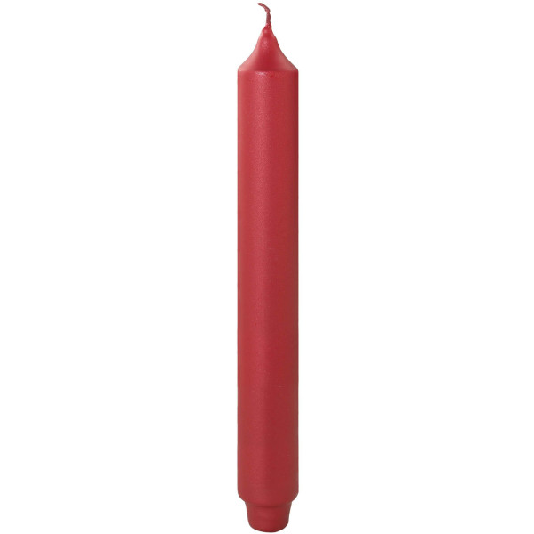 Stabkerze CANDLE in rot aus Wachs