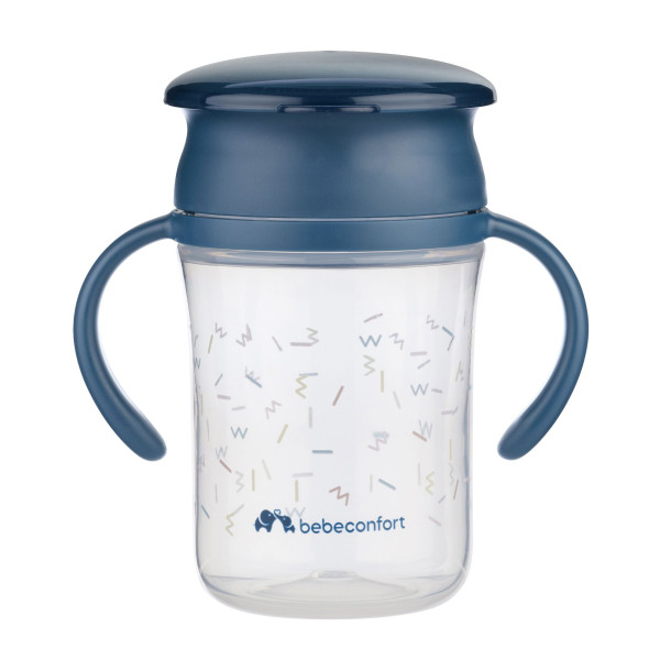 Trainingsbecher MEMPHIS 280ml in blau aus Silikon