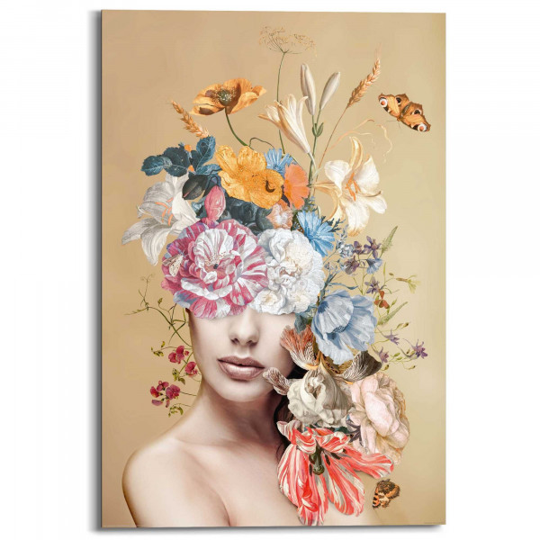 Bild TRENDY FLORAL LADY in mehrfarbig