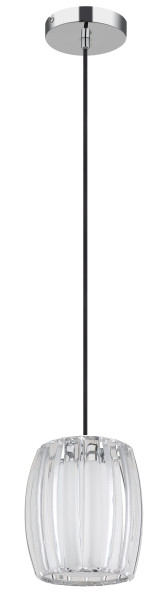 Hängeleuchte MARIBEL in verchromt aus Metall