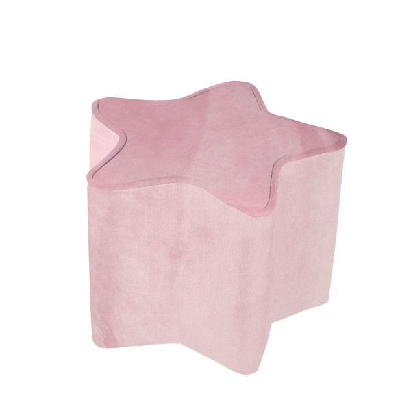 Kinderhocker roba in rosa aus Polyester