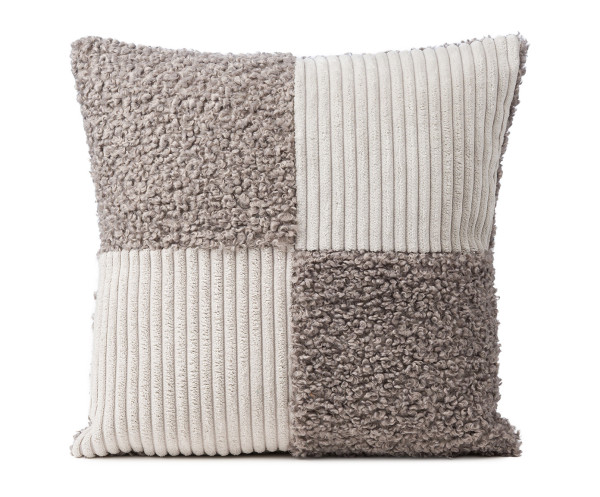 Kissen ANORA silber in silberfarben aus Polyester