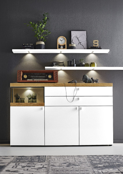Sideboard VENJAKOB PLAN X2 in weiß aus Lack
