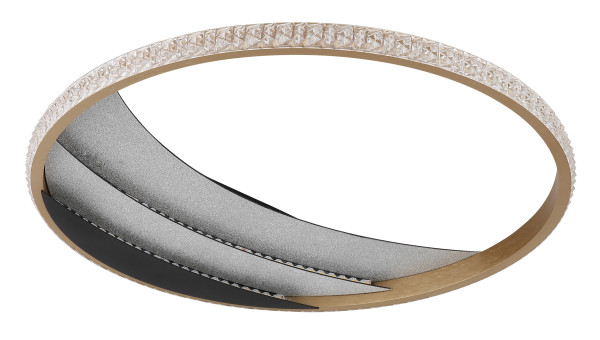 Deckenleuchte CONSTANCE in schwarz aus Metall