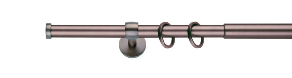 Teleskopgarnitur 16/19mm in bronzefarben aus Metall
