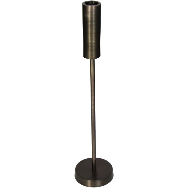 Kerzenhalter STICK BRONZE in bronzefarben aus Aluminium