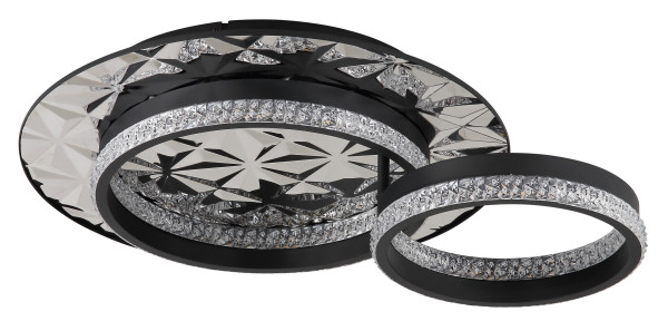 Deckenleuchte DELLA II in schwarz aus Metall