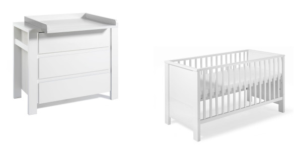 Babyzimmer MILANO weiß
