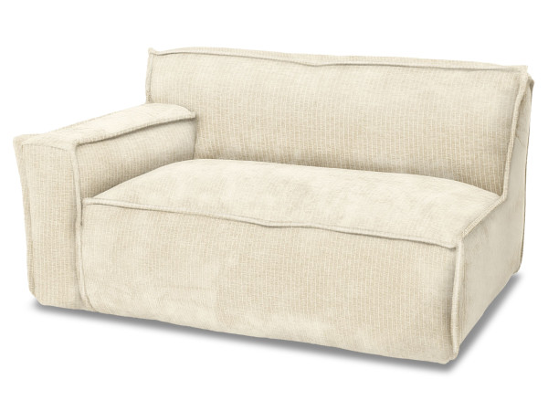 Sofaelement SANSIBAR RANTUM in hellbeige aus Stoff