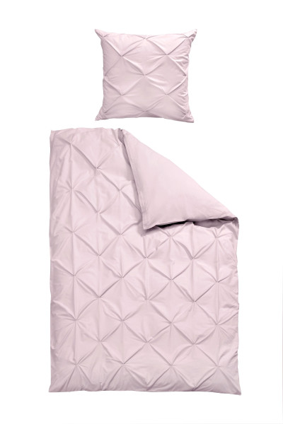 Bettwäsche PINA Perkel rose in rosa aus Baumwolle