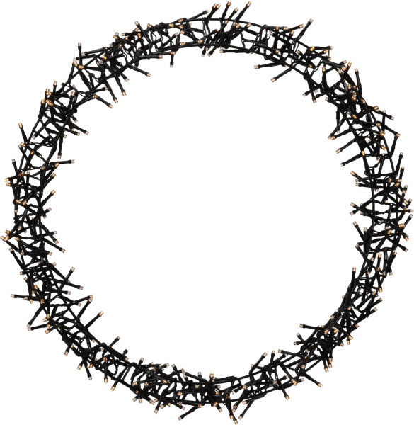 Ring LED in grün aus Metall