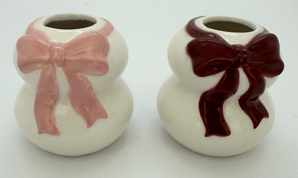 Vase RIBBON in mehrfarbig aus Keramik