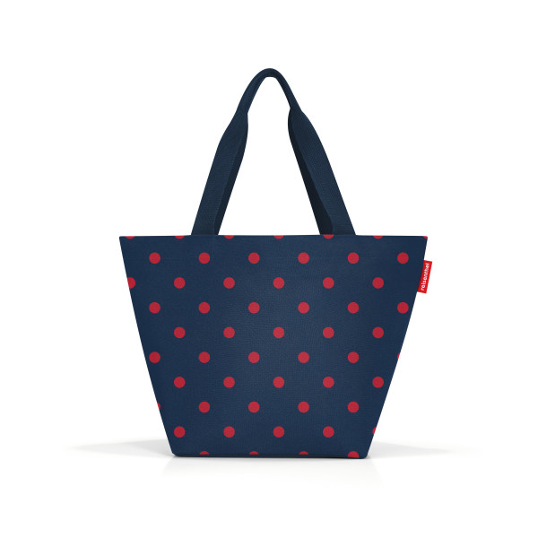 shopper M - mixed DOTS red in rot aus Polyester