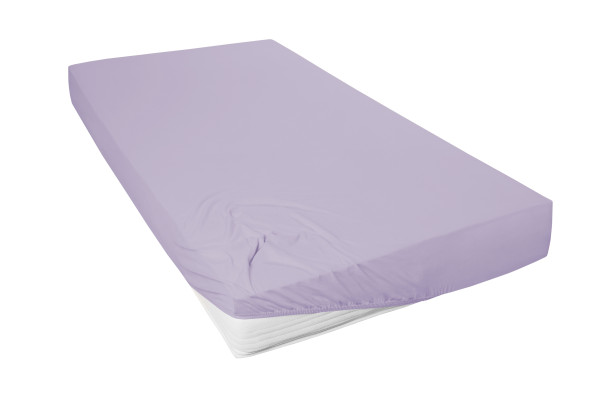 Spannbettlaken Jersey violett