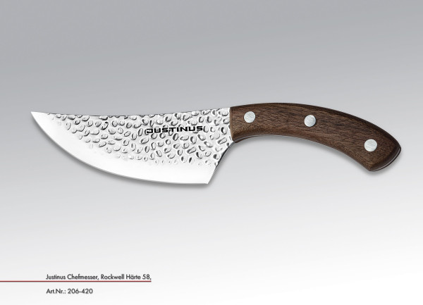 Chefmesser JUSTINUS in braun aus Holz