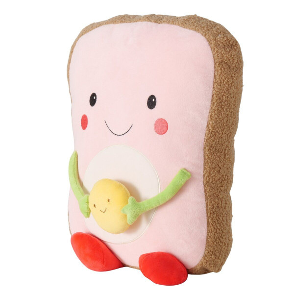 Kuscheltier TOASTY in pink aus Polyester