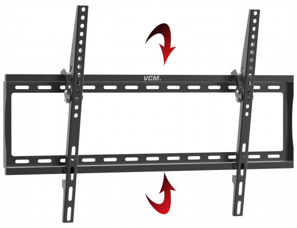 Wandhalterung B-FN 600 in schwarz aus Stahl