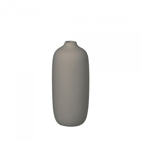 Vase CEOLA in braun aus Stein