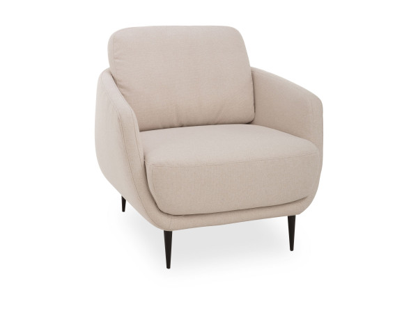 Einzelsessel CHATY in beige aus Stoff