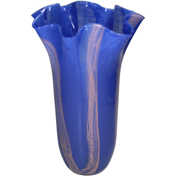 Vase HAYLEY blau