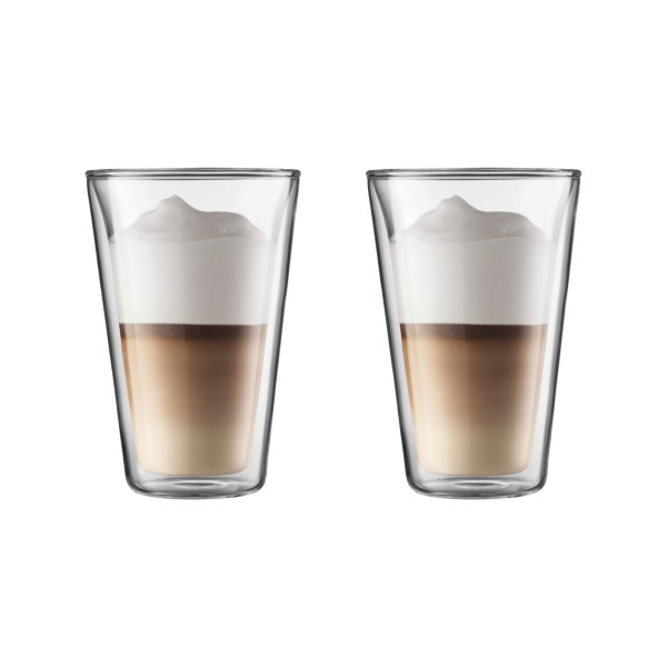 Trinkglas-Set Bodum CANTEEN in transparent aus Glas