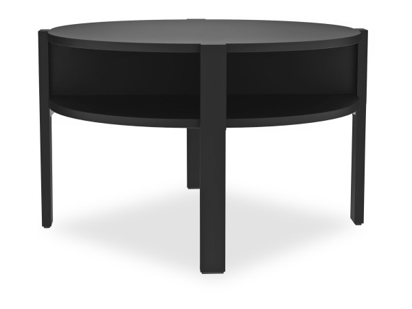 Couchtisch TACIANA in schwarz aus Dekor