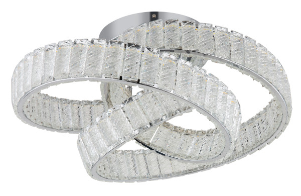 Deckenleuchte MUCKY in verchromt aus Metall