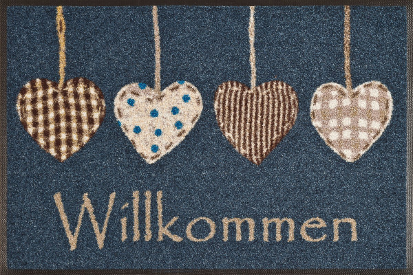 Fußmatte Cottage HEARTS