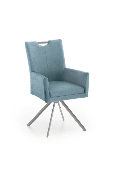 Polsterstuhl COLORADO in  Malea-R eisblau