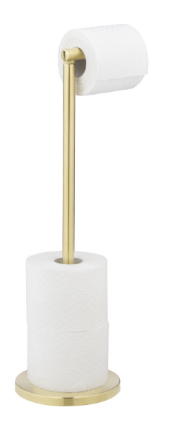 Toilettenpapierhalter 2 IN 1 in goldfarben aus Edelstahl