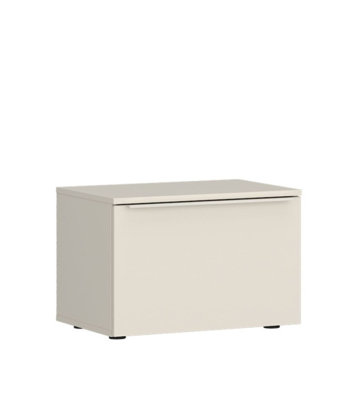 Nachtkonsole TOM TAILOR COLOR PUZZLE in taupe aus Dekor