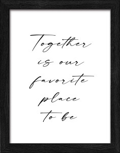 Gerahmtes Bild LIFESTYLE I Gerahmtes Bild LIFESTYLE I